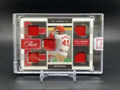 Bob Gibson #FCS-BG Baseball Cards 2022 Panini Three and Two Full Count Swatches Prices