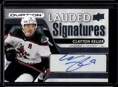 Clayton Keller Hockey Cards 2021 Upper Deck Ovation Lauded Signatures Prices