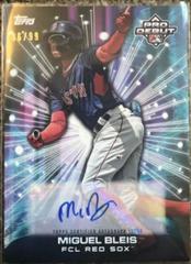Miguel Bleis #FC-MB Baseball Cards 2023 Topps Pro Debut Future Cornerstones Autographs Prices