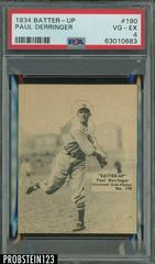 Paul Derringer #190 Baseball Cards 1934 Batter Up Prices