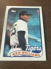Ken Williams #129T Baseball Cards 1989 Topps Traded Tiffany Prices