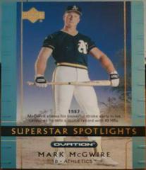 Mark McGwire #115 Baseball Cards 2002 Upper Deck Ovation Prices