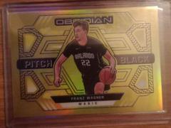 Franz Wagner [Yellow Flood] Basketball Cards 2021 Panini Obsidian Pitch Black Prices