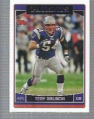 Tedy Bruschi Football Cards 2006 Topps Prices