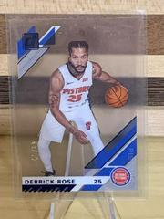Derrick Rose [Blue] #12 Basketball Cards 2019 Panini Clearly Donruss Prices