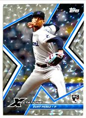 Eury Perez [Crackle] Baseball Cards 2023 Topps Xpectations Prices