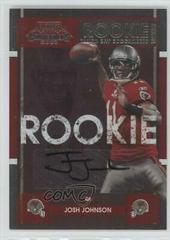 Josh Johnson [Autograph] #157 Football Cards 2008 Playoff Contenders Prices