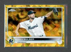 Cole Sulser [Gold] #US103 Baseball Cards 2022 Topps Chrome Update Sapphire Prices
