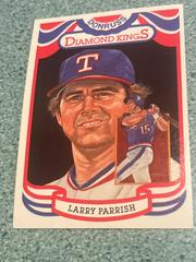 Larry Parrish [Diamond Kings Steel] #21 Baseball Cards 1984 Donruss Prices