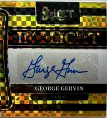 George Gervin [Gold Prizm] #IF-GGV Basketball Cards 2021 Panini Select In Flight Signatures Prices