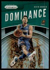 Devin Booker [Green Prizm] #8 Basketball Cards 2019 Panini Prizm Dominance Prices