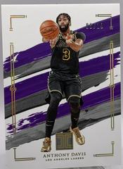 Anthony Davis [Holo Gold] #18 Basketball Cards 2020 Panini Impeccable Prices