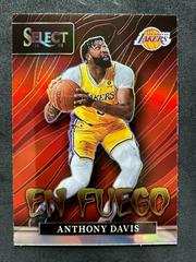 Anthony Davis [Silver Prizm] Basketball Cards 2021 Panini Select En Fuego Prices