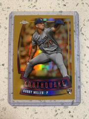 Bobby Miller [Gold] #YQ-100 Baseball Cards 2023 Topps Chrome Youthquake Prices