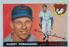 Harry Perkowski #184 Baseball Cards 1955 Topps Prices