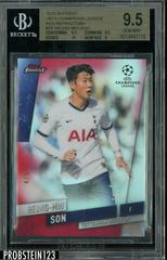 Heung Min Son [Red Refractor] Soccer Cards 2019 Finest UEFA Champions League Prices