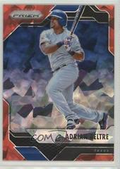 Adrian Beltre [Red Crystals] #48 Baseball Cards 2017 Panini Chronicles Prizm Prices