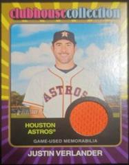 Justin Verlander [Gold] #CCR-JV Baseball Cards 2024 Topps Heritage Clubhouse Collection Relic Prices