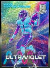 Justin Fields #8 Football Cards 2023 Panini Spectra Ultraviolet Prices
