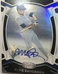 Ryne Sandberg [Autographs] #9 Baseball Cards 2021 Panini Chronicles Certified Prices