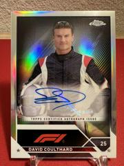 David Coulthard #CAC-DC Racing Cards 2023 Topps Chrome Formula 1 Autograph Prices