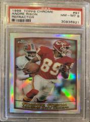 Andre Rison [Refractor] #97 Football Cards 1999 Topps Chrome Prices
