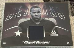 Micah Parsons #B-21 Football Cards 2023 Panini Luminance Beacons Prices