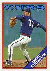Greg Maddux #361 Baseball Cards 1988 Topps Prices
