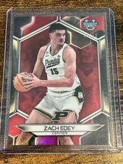 Zach Edey [Red Refractor] #74 Basketball Cards 2023 Bowman Best University Prices