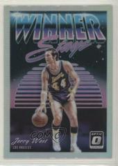 Jerry West [Holo] #19 Basketball Cards 2018 Panini Donruss Optic Winner Stays Prices