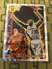 Erick Dampier #DP10 Basketball Cards 1996 Topps Draft Redemption Prices