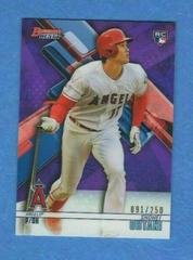 Shohei Ohtani [Purple Refractor] #1 Baseball Cards 2018 Bowman's Best Prices