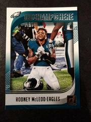 Rodney McLeod Football Cards 2018 Donruss Champ is Here Prices