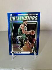 Jayson Tatum [Blue] Basketball Cards 2022 Panini Donruss Optic Elite Dominators Prices