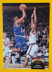 Terrell Brandon #154 Basketball Cards 1992 Stadium Club Prices