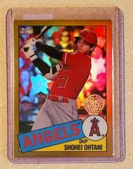 Shohei Ohtani [Gold Refractor] Baseball Cards 2020 Topps Chrome 1985 Prices