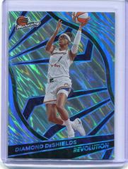 Diamond DeShields [Lava] #60 Basketball Cards 2022 Panini Revolution WNBA Prices