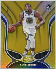 Kevin Durant [Mirror Gold] Basketball Cards 2020 Panini Certified Prices