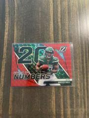 Breece Hall [Red] #BN-BH Football Cards 2022 Panini Zenith Behind the Numbers Prices