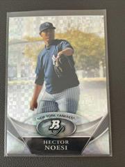Hector Noesi [Xfractor] Baseball Cards 2011 Bowman Platinum Prices