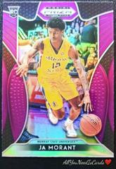 JA Morant [Purple Prizm] Basketball Cards 2019 Panini Prizm Draft Picks Prices
