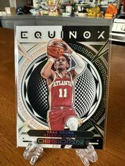 Trae Young [Orange] #15 Basketball Cards 2022 Panini Obsidian Equinox Prices