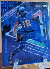 Justin Jefferson [Blue] #REC14 Football Cards 2021 Panini Chronicles Recon Prices