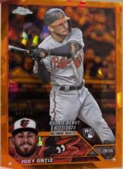 Joey Ortiz [Orange] #USCS103 Baseball Cards 2023 Topps Chrome Update Sapphire Prices