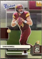 Sam Howell #TR-5 Football Cards 2022 Panini Donruss Optic The Rookies Prices