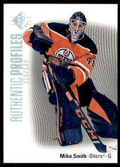 Mike Smith [Silver Spectrum] #AP-10 Hockey Cards 2021 SP Authentic Profiles Prices