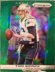 Tom Brady [Green Prizm] Football Cards 2013 Panini Prizm Prices