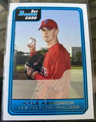 Kyle Kendrick #B100 Baseball Cards 2006 Bowman Prospects Prices