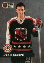 Denis Savard #305 Hockey Cards 1991 Pro Set Prices