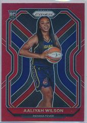 Aaliyah Wilson [Red Prizm] #99 Basketball Cards 2021 Panini Prizm WNBA Prices